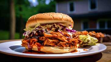 BBQ Pulled Pork Sandwich